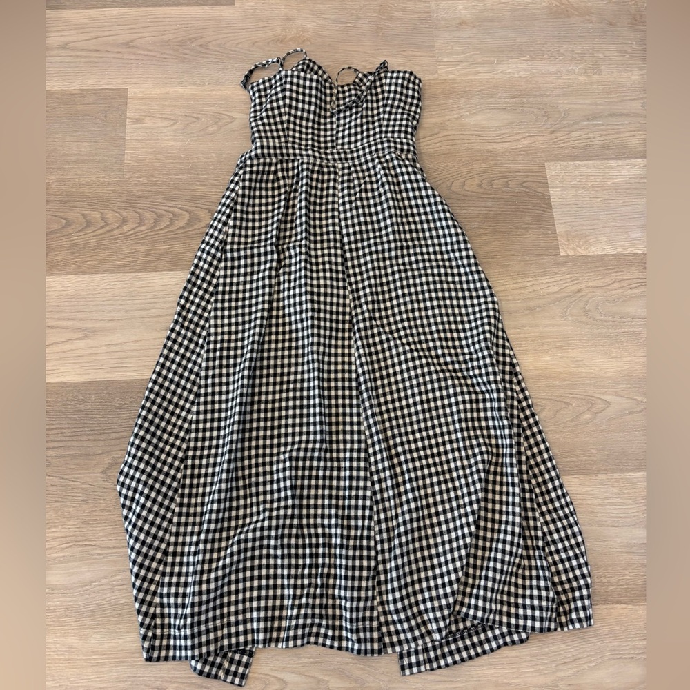 REFORMATION CHECKERED DRESS - Picture 2 of 6